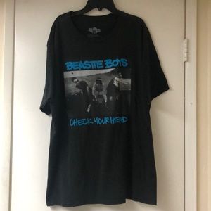Beastie Boys Graphic Tee Black Check Your Head XL
